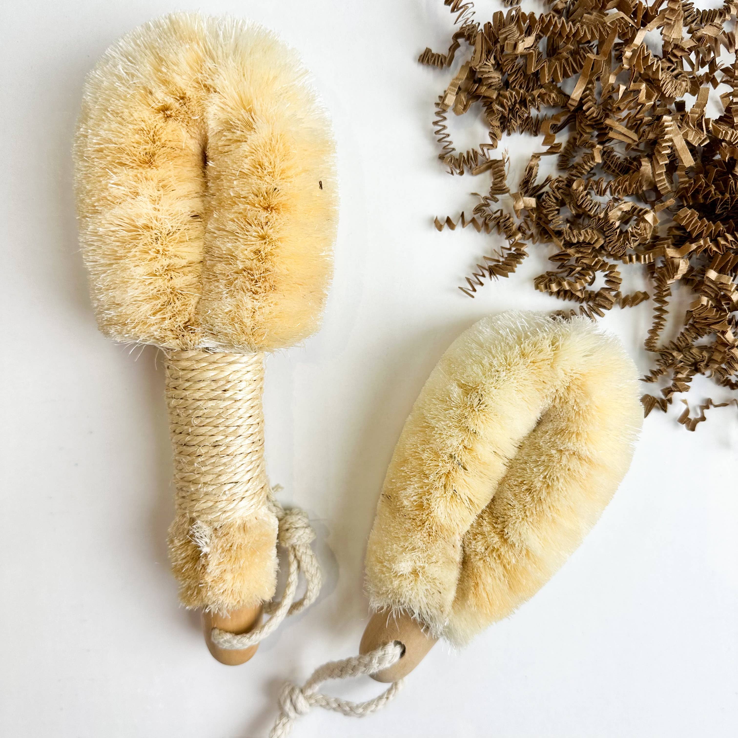 Smile Boutiques - Wholesale Body Brush - Natural Sisal Dry Brush - Sustainable Eco Friendly3
