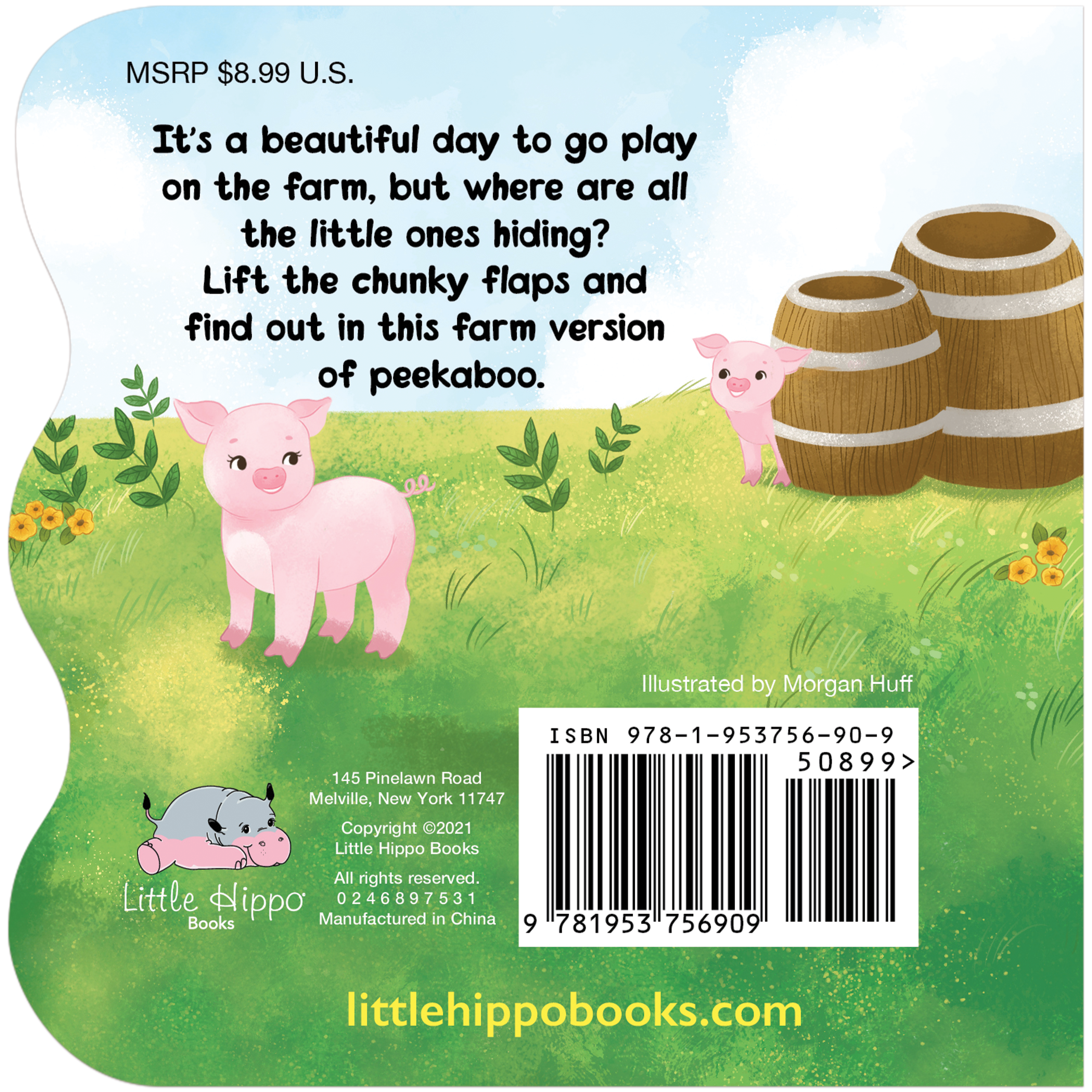 Little Hippo Books - Wholesale Baby & Toddler Book (0-2) - Moo Moo, Peekaboo4