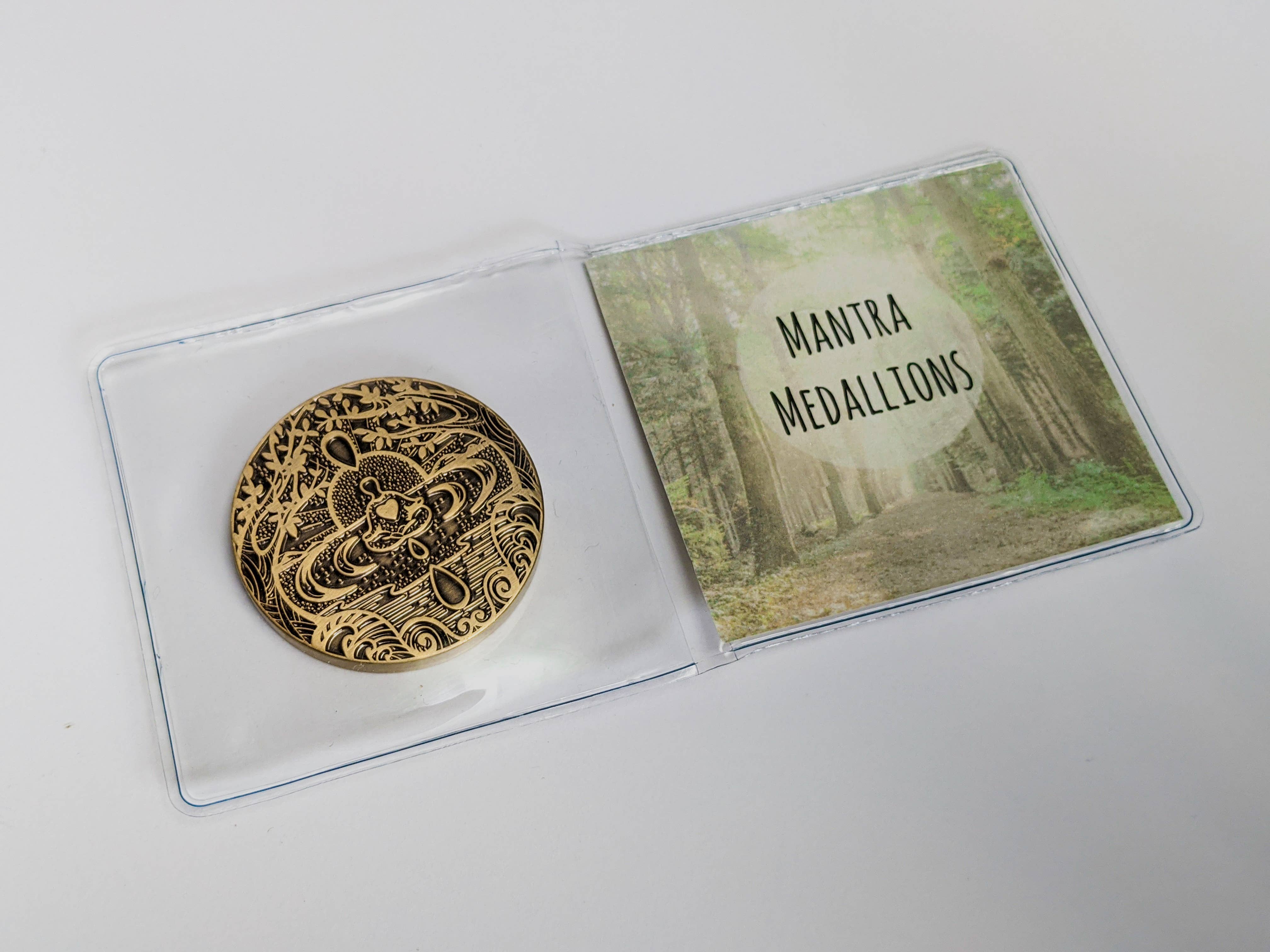 Mantra Medallions - Wholesale Keepsake Coin/Token - I Am Not Alone Mantra Medallion - Anti Anxiety, Mindfulness, Sobriety4