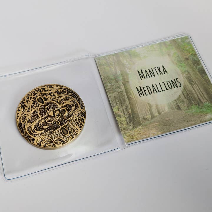 Mantra Medallions - Wholesale Keepsake Coin/Token - I Am Not Alone Mantra Medallion - Anti Anxiety, Mindfulness, Sobriety4