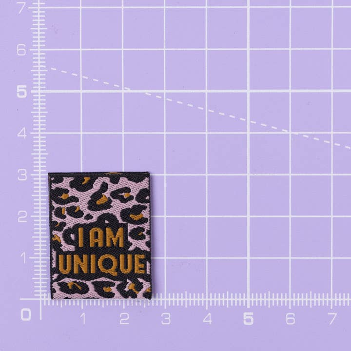 Little Rosy Cheeks - Wholesale Fabric - I AM UNIQUE 2.0 - Sewing Labels Tags7