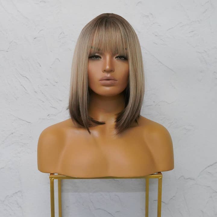 Milk & Honey - Wholesale Wig/hair piece - DENISE Ombre Brown Fringe Wig