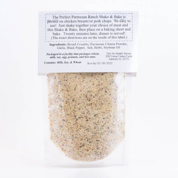 Simply Savory - Wholesale Dried Spice Mix - Perfect Parmesan Ranch Shake & Bake Seasoning