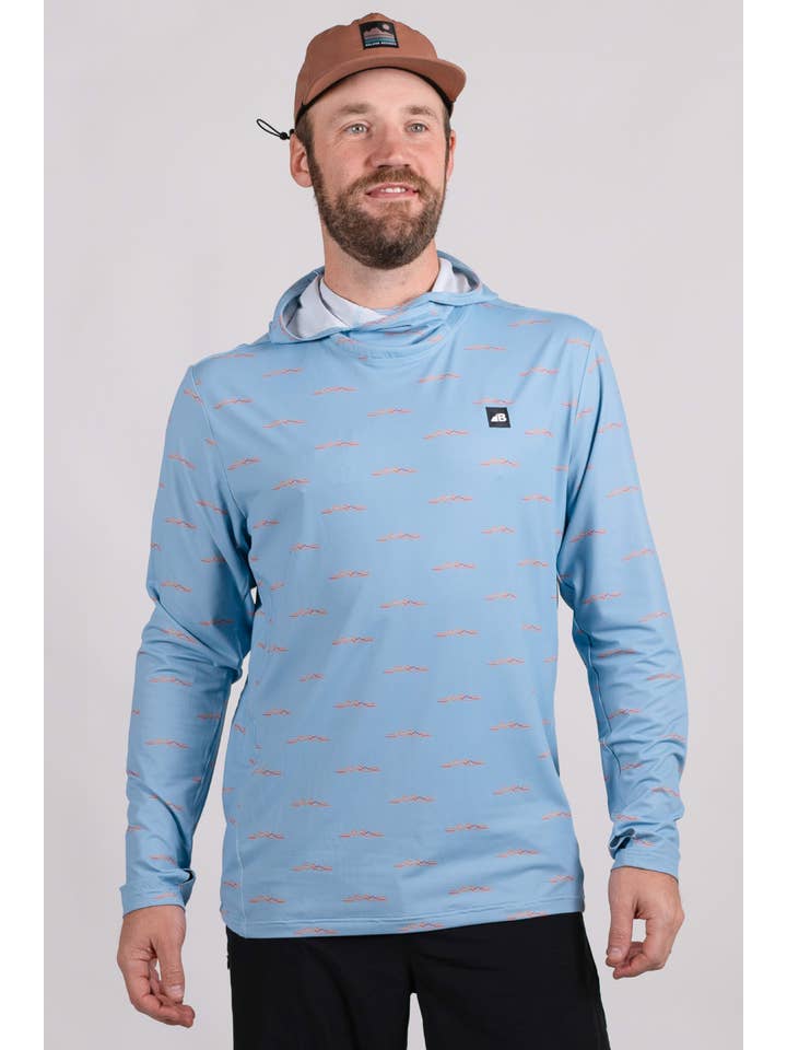 Belong Designs - Wholesale Hoodie - Men's - Men's Ascent UPF50 Sun Hoodie5