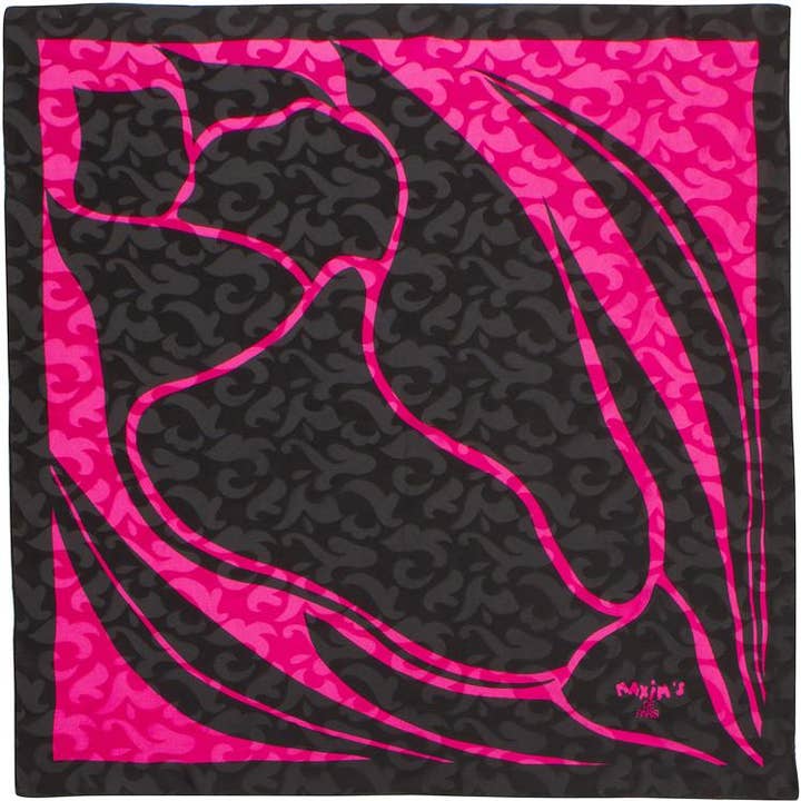 Maxim's de Paris - Carré jacquard de soie - 3622 pour la vente par PariScarves