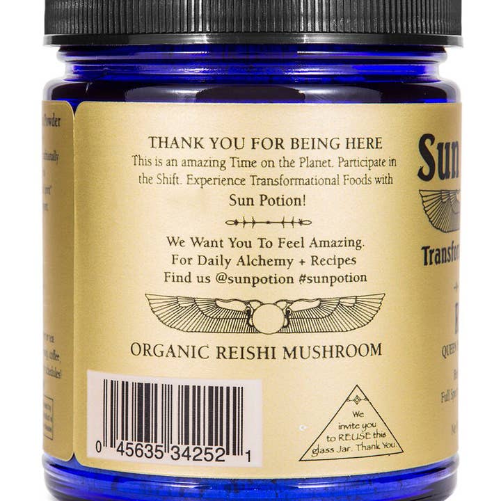 Sun Potion - Wholesale Protein/Superfood Powder - Reishi Mushroom Powder (Organic)
