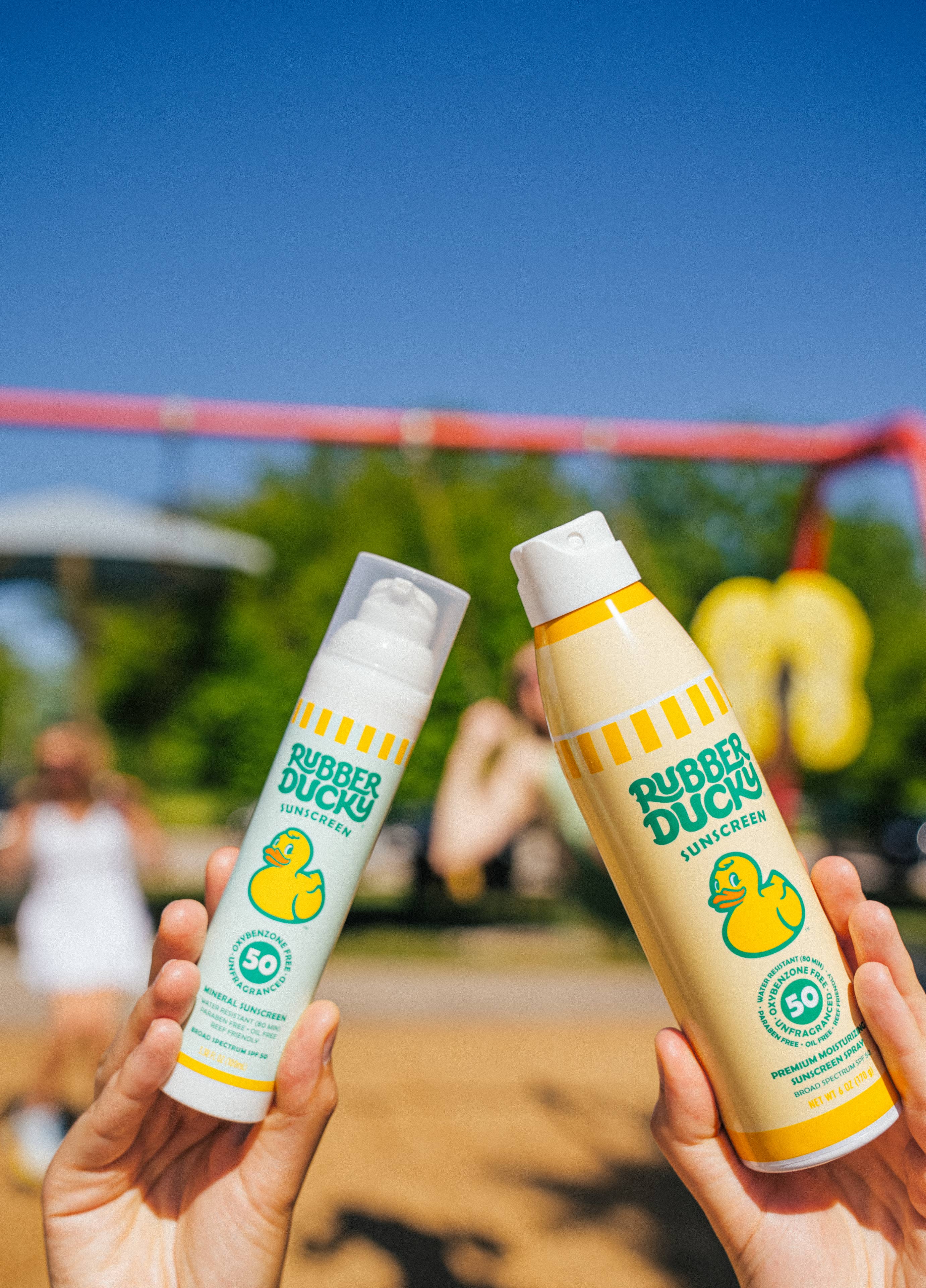 Rubber Ducky - Wholesale Sunscreen - SPF 50 Sunscreen Spray, Rubber Ducky Brand, 6 oz, Clear8