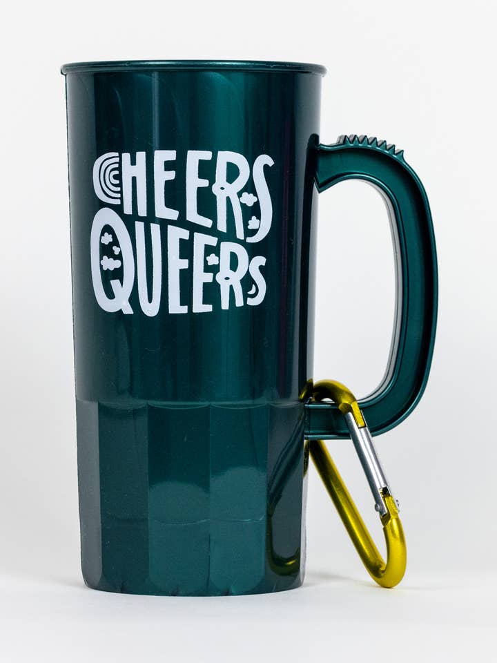 Cheers Queers 22-ounce stein mug for wholesale by Anna Parade