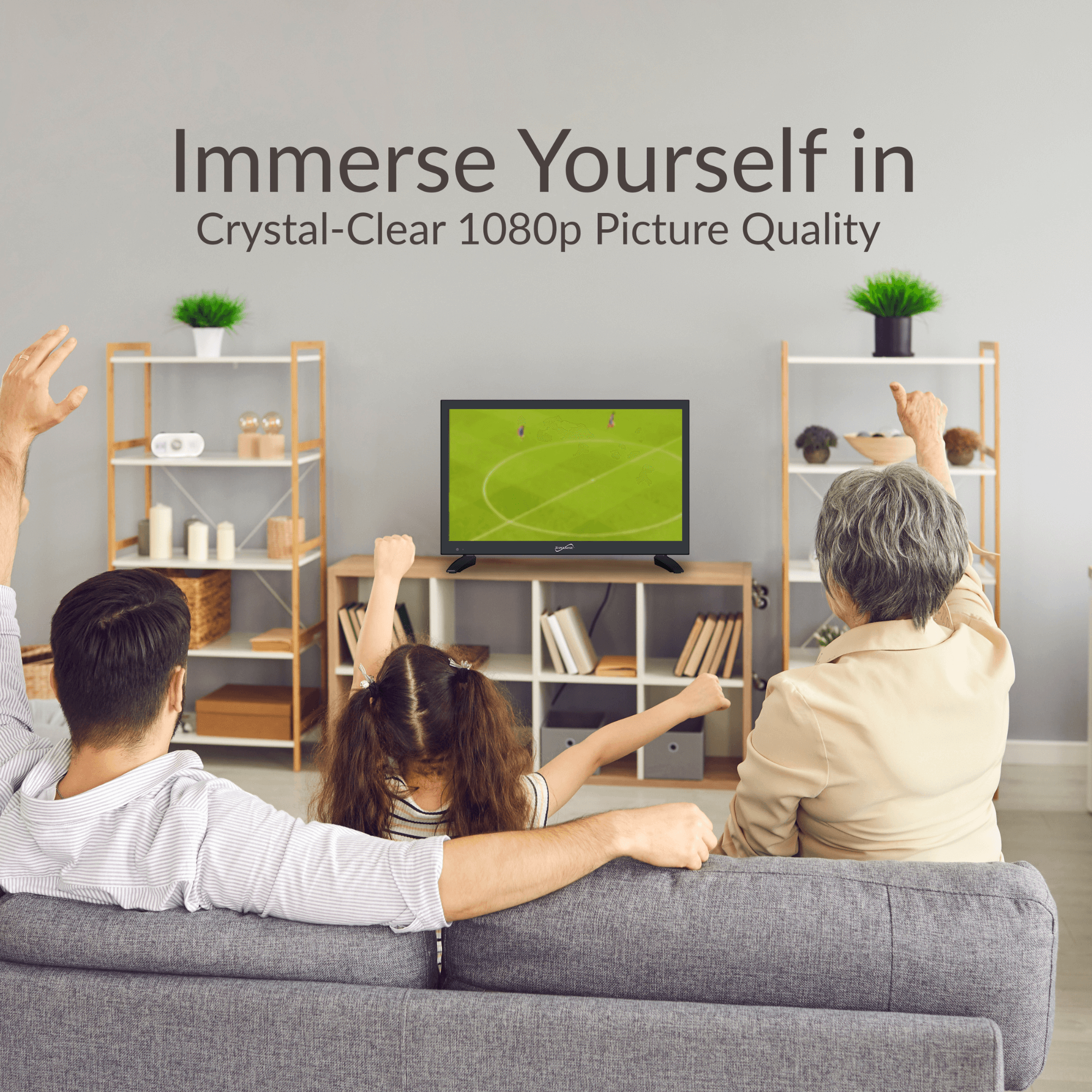 JupiterGear Home - Vendita all'ingrosso Decorazioni da tavolo - TV LED Smart Supersonic 19" VIDAA compatibile ACDC con WiFi1