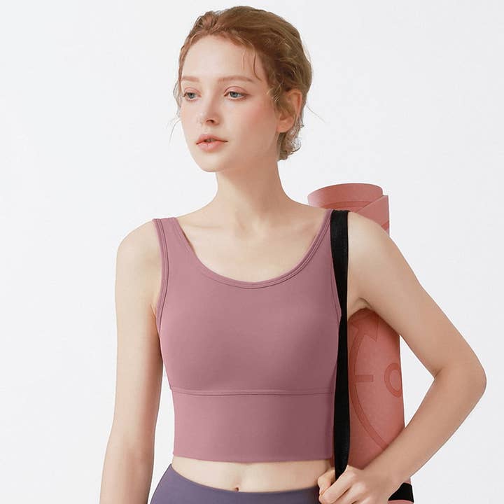 Onderhemd Sportondergoed Shockproof Gathering Yogabra voor wholesale door ELKLENS