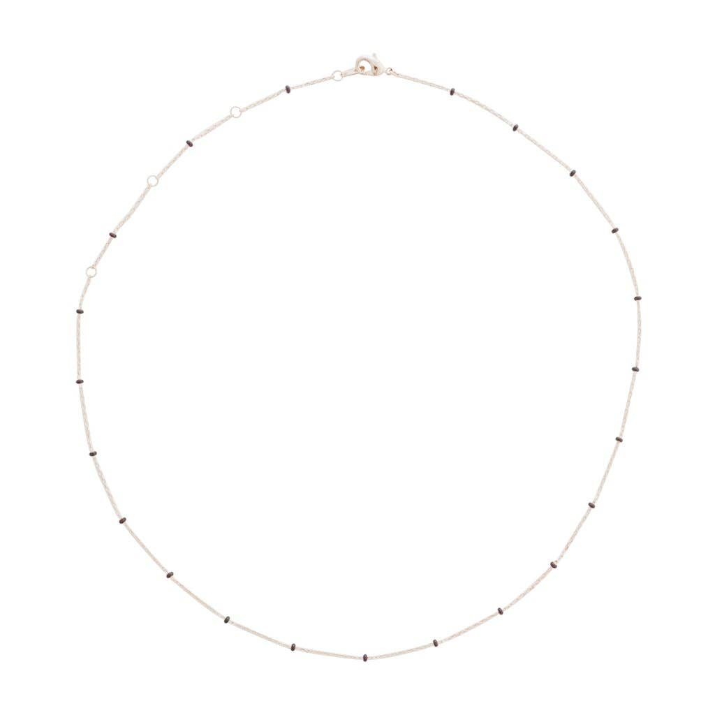 Honeycat Jewelry - Wholesale Link & Chain Necklace - Mary Beaded Chain Necklace5