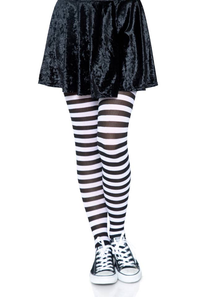 Leg Avenue - Wholesale Tights - Women's - Jada Striped Women's Tights