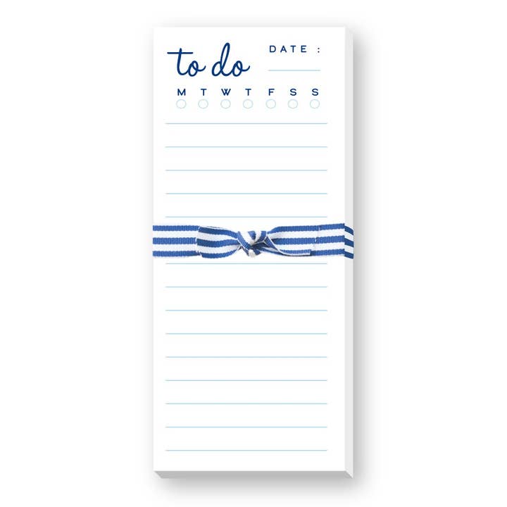 Donovan Designs - Wholesale Notepad - TO DO SKINNIE NOTEPAD