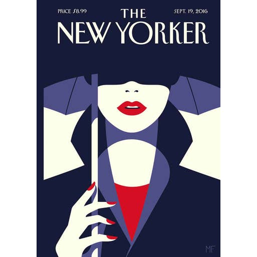 IN THE SHADE - 5 x 7 NYer COVER CARD for wholesale by Nelson Line