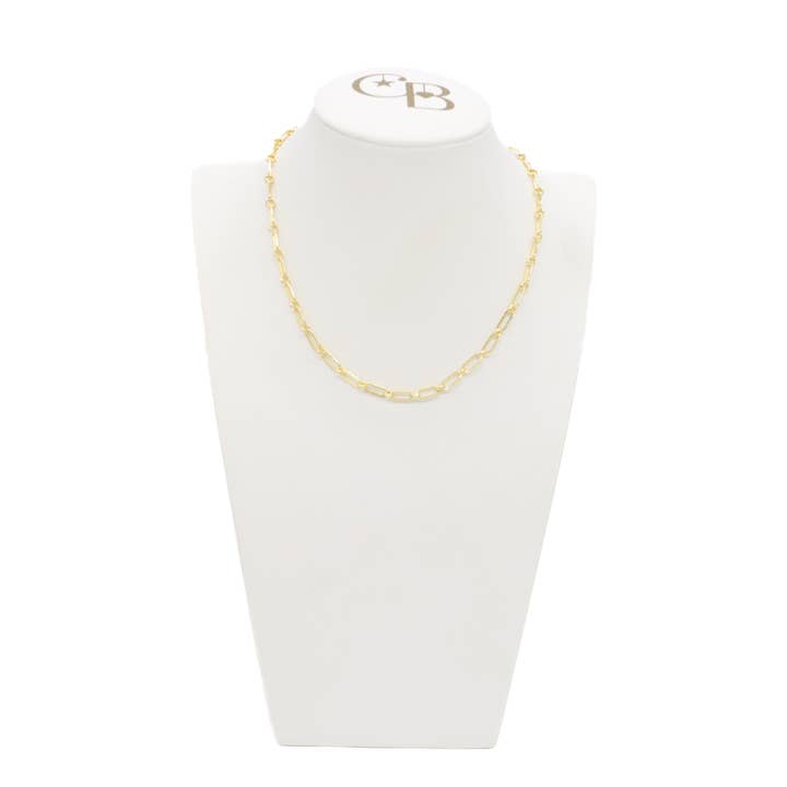 The Charm Bar Company - Wholesale Pendant/charm necklace - *Gold Paige Necklace1