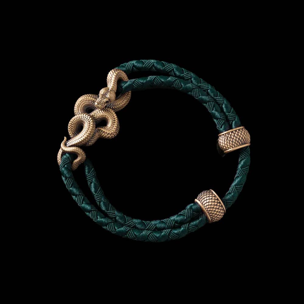 Coppertist.wu - Wholesale Woven/Braided Bracelet - Tree Boa Rope Bracelet - Brass23