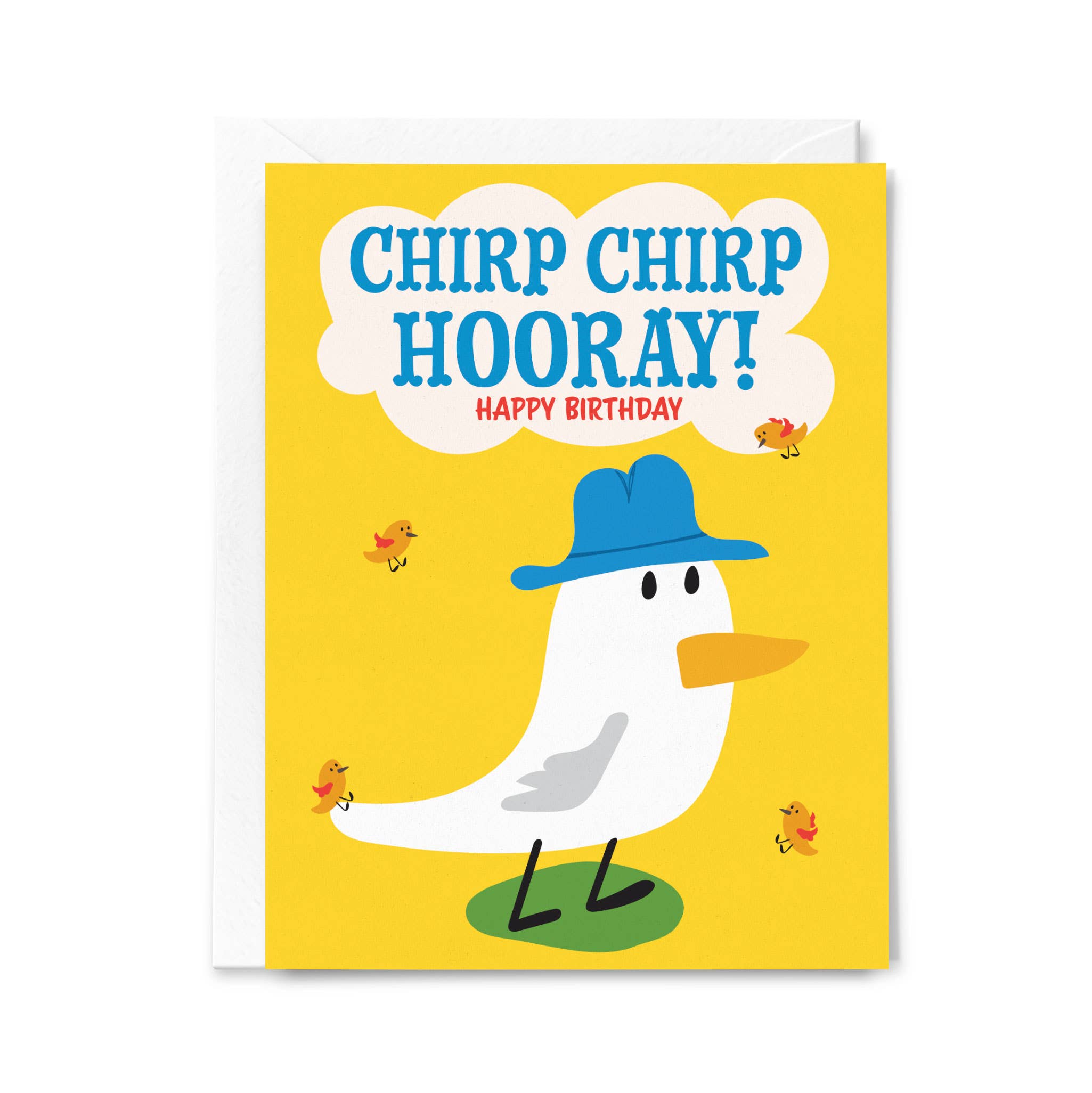 Happy Just Happy - Wholesale Birthday Card - Happy Birthday Chirp Chirp Hooray!