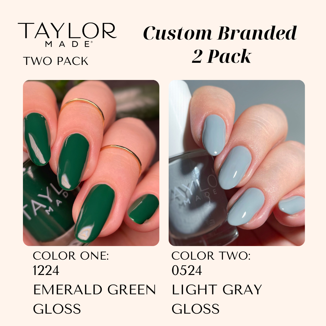 Taylor Made Polish – wholesale Nail polish – Custom Nail Polish: 2 Pack Long-wearing + Vegan + Non-toxic78