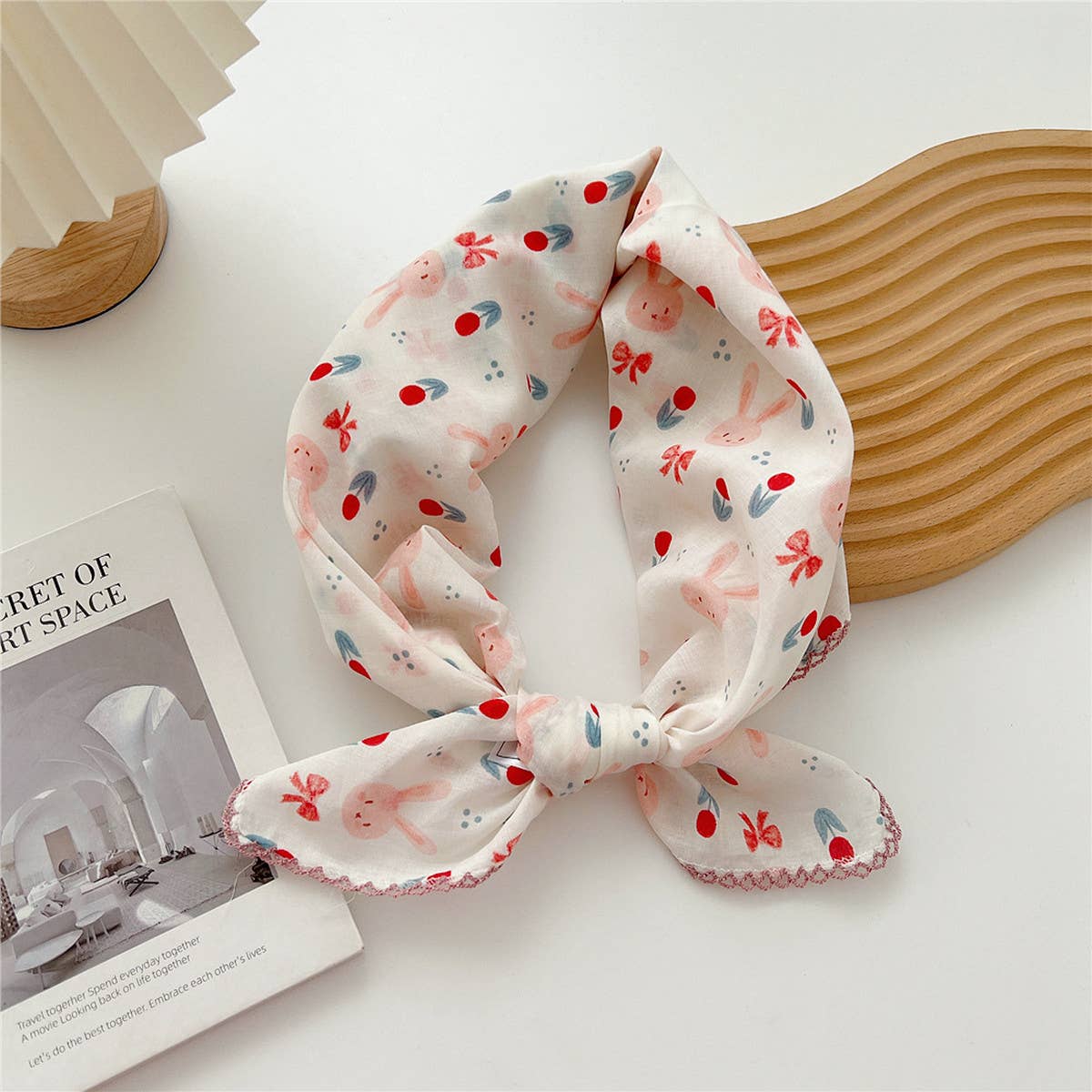 ACCITY - Wholesale Scarf - Women's - Cotton Linen Square Scarf for Women’s Neck Wrap_CWMS067218