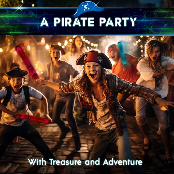 Starlux Games - Wholesale Sporting game – Child & baby - Glow Pirates - A Pirate Party Outdoor Game Set1