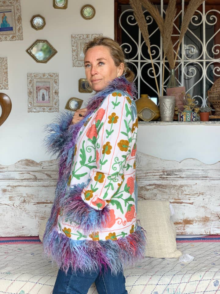 Chaqueta Boho gypsy Ibiza para venta al por mayor de Aurobelle Ibiza