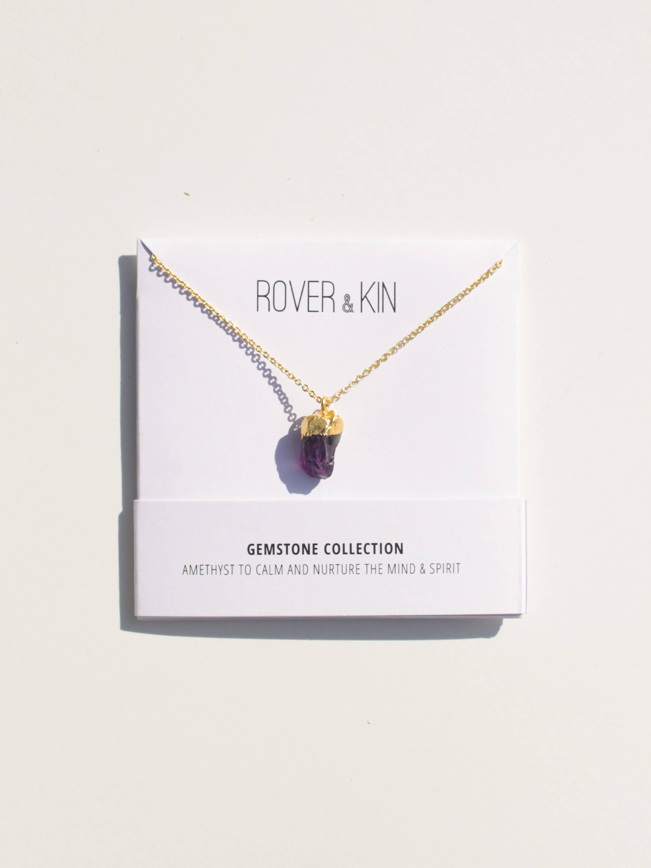 Rover & Kin - Wholesale Pendant/Charm Necklace - Raw Gemstone Necklace5