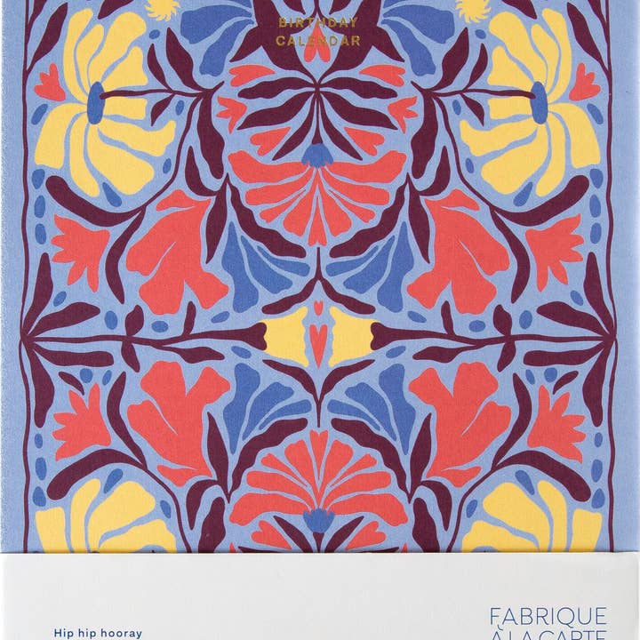 A-Journal Stationery - Wholesale Calendar - Fabrique Verjaardagskalender - Flora