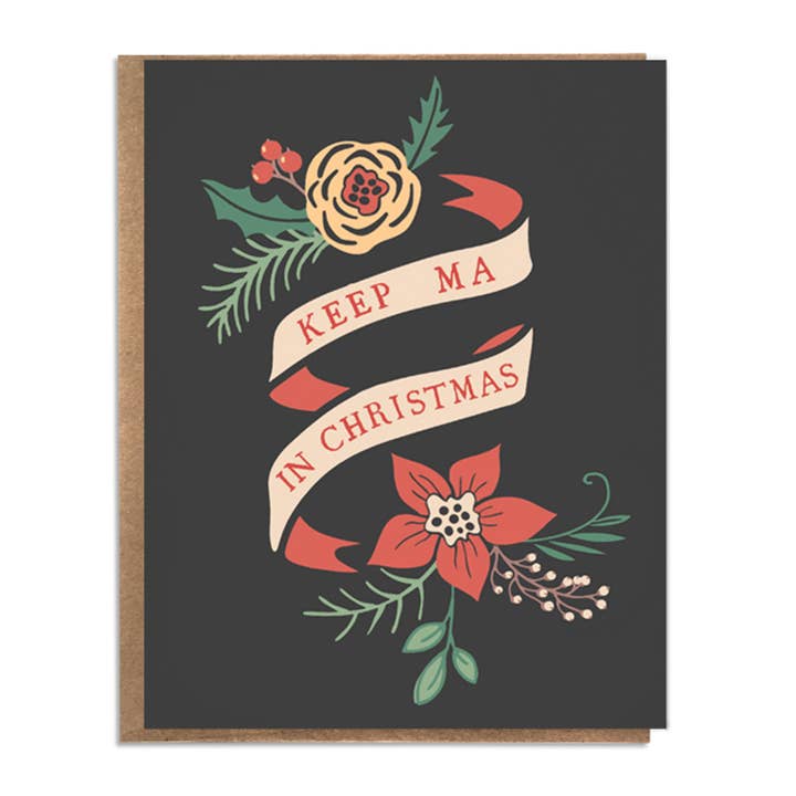 A Zillion Dollars – wholesale Julkort – Håll Ma i jul; Roligt julkort; Original julkort; Religiös Satir; Holiday Humor; Holiday kort för mamma