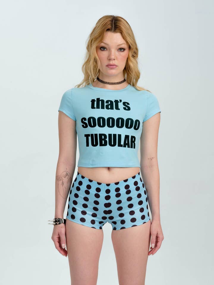 Das ist soooo Tubular Baby Tee für den Großhandel von Pretty Damage