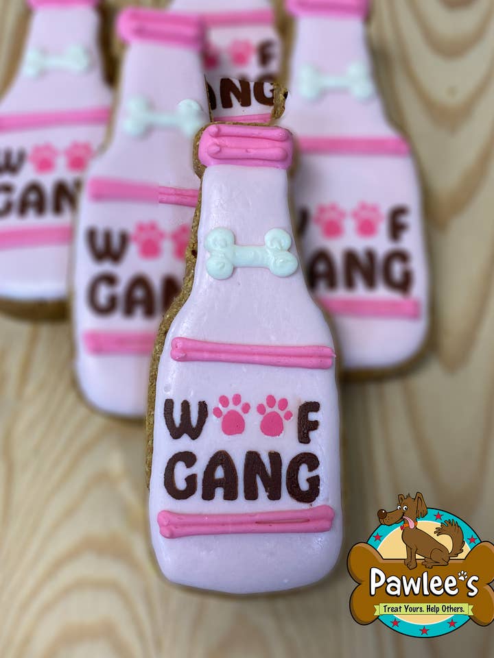 WGB Roze Fles Koekje 10/Stuk voor wholesale door Pawlee’s