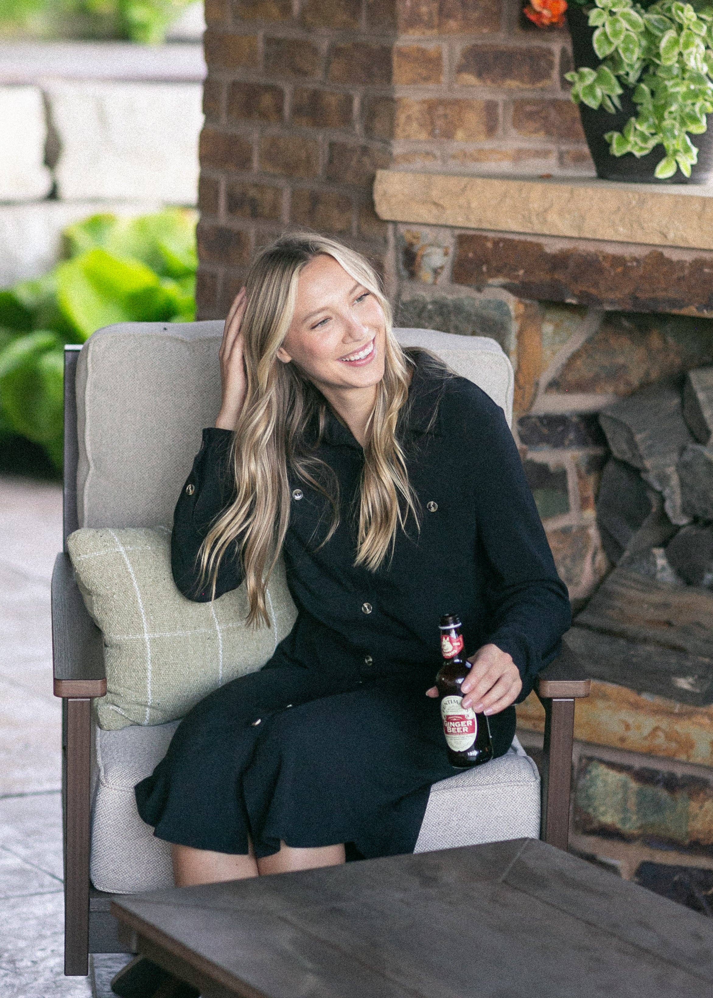 Inherit Clothing Company – Engroshandel Kjole - Dame – Teagan Skjortekjole0