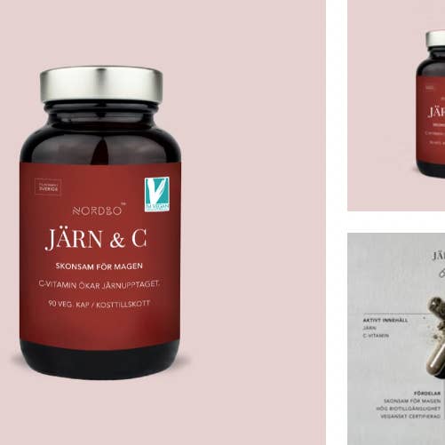 Järn & C-vitamin for wholesale by NORDBO
