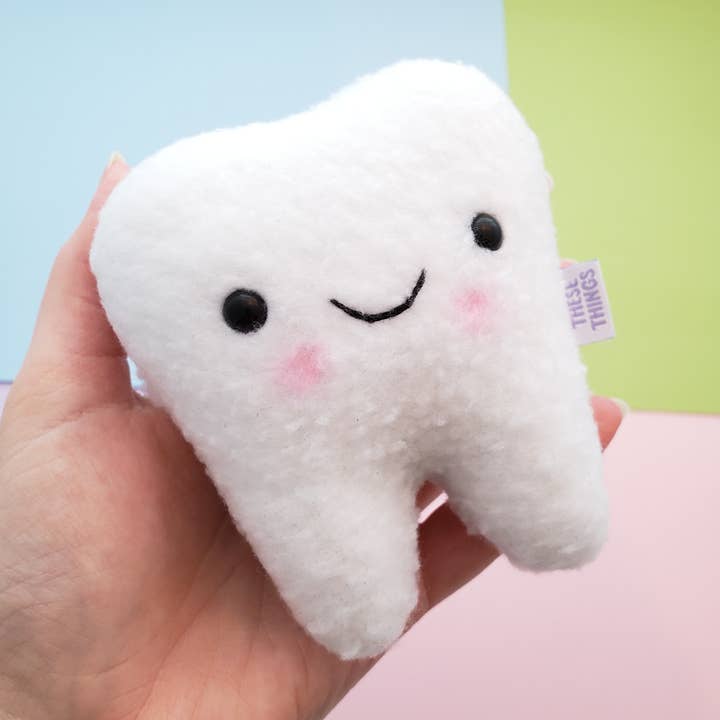 These Things - Wholesale Stuffed/Plush Toy - Kids & Baby - Blushin' Tooth plushie // tooth fairy2