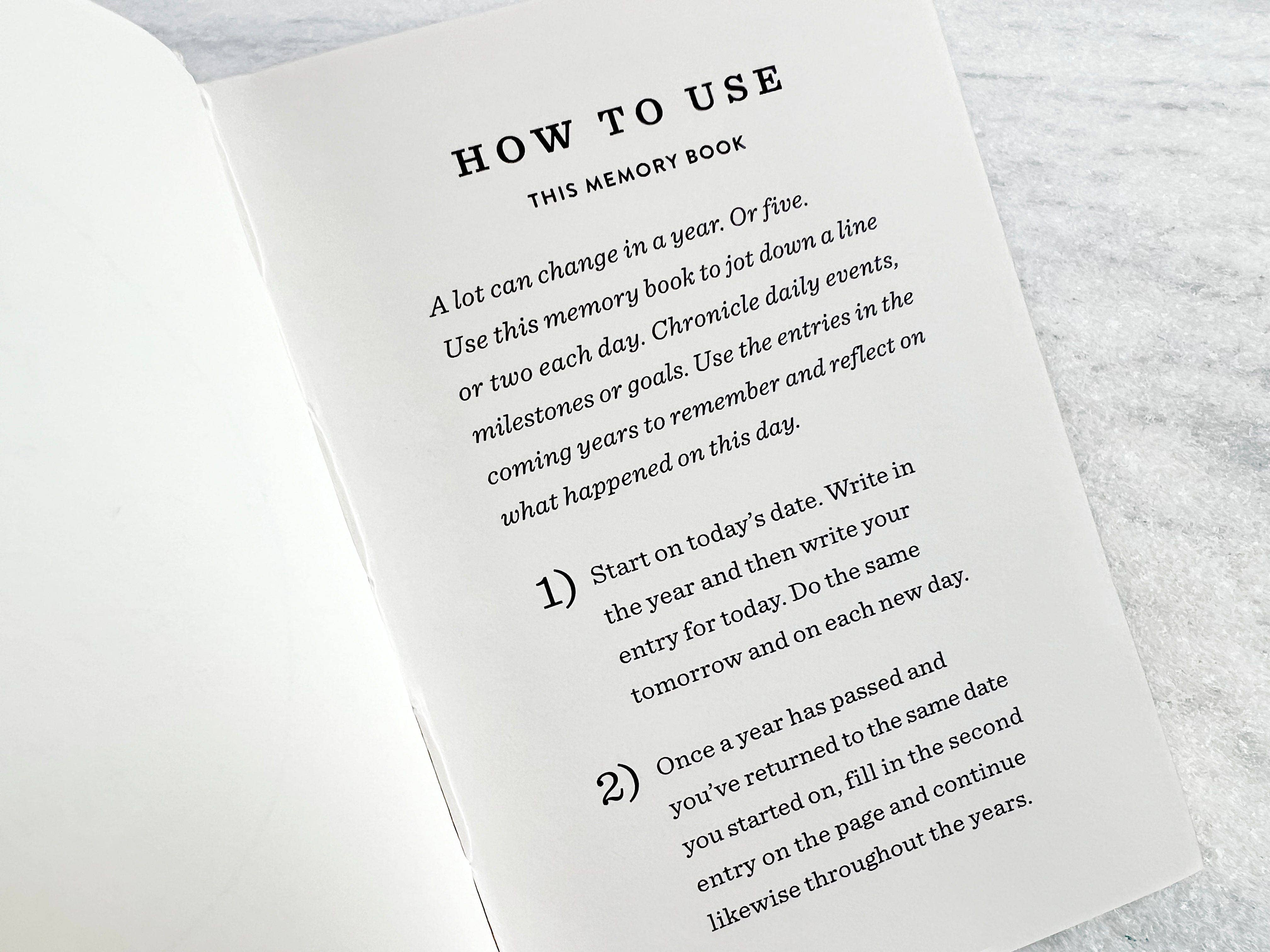 Favorite Story - Wholesale Journal/Diary - 5-Year Journal | Memory Book6