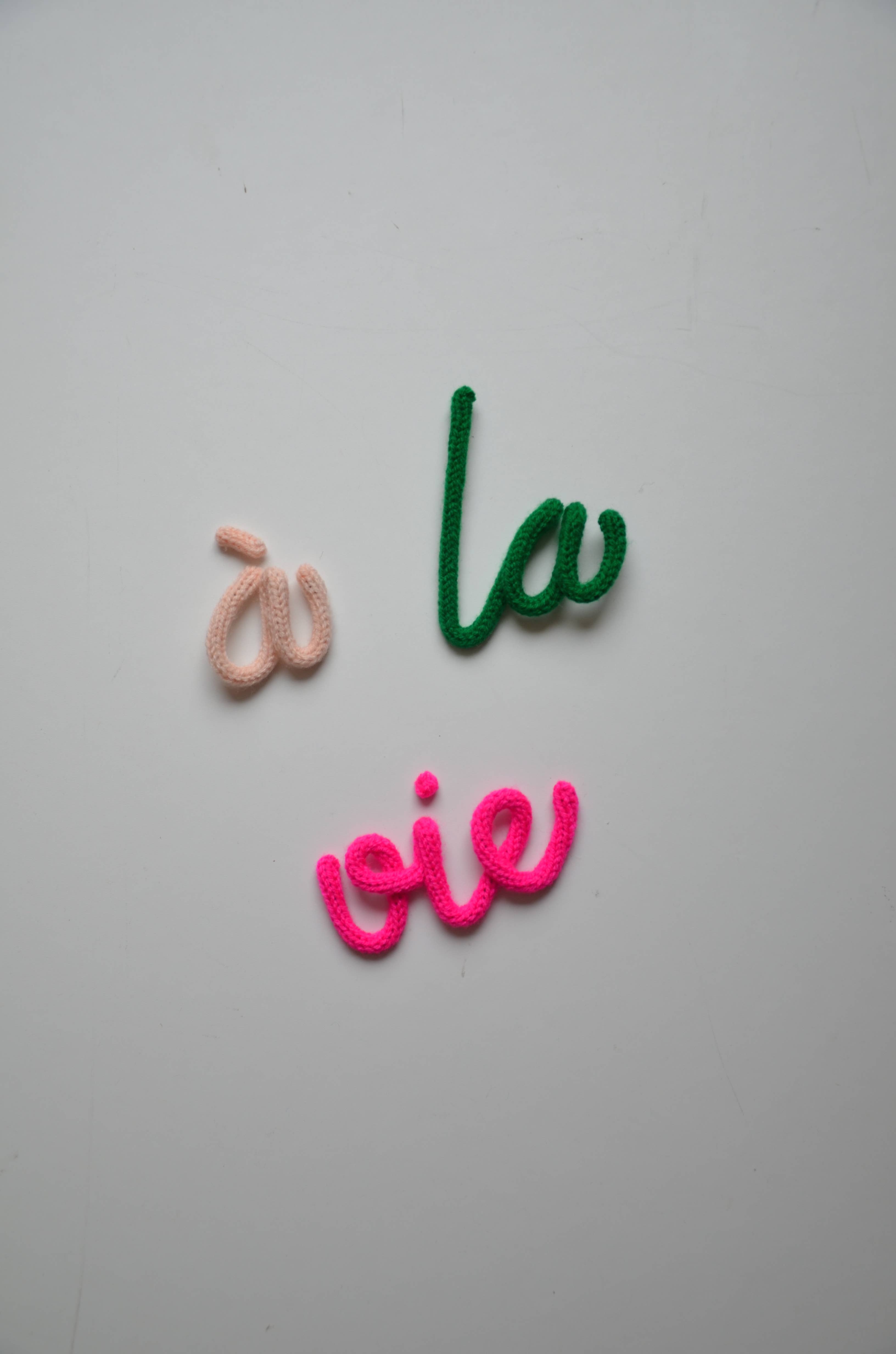 Charlie&June - Vente Décoration murale - Décoration Murale " À la vie"3