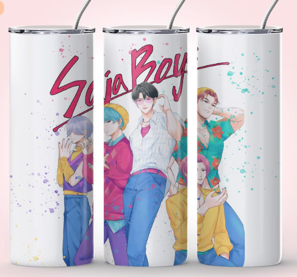 The Detailed Diva – wholesale Isolerade dryckesvaror – K-Pop Demon Hunters 20oz tumbler – Huntrix eller Saja Boys0