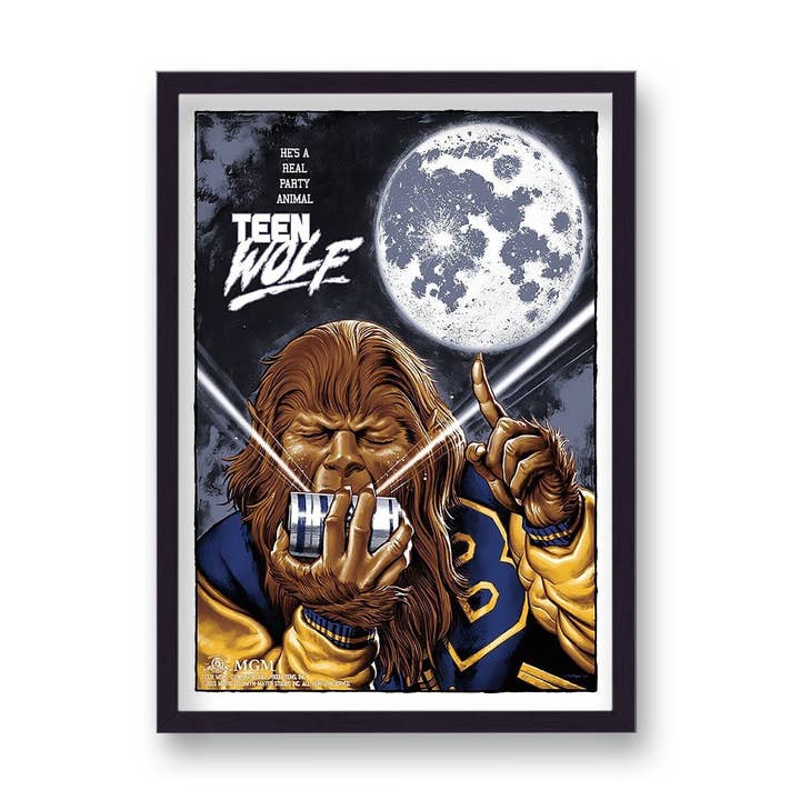 Teen Wolf Alternative Movie Poster for wholesale by Gallery Print and Art