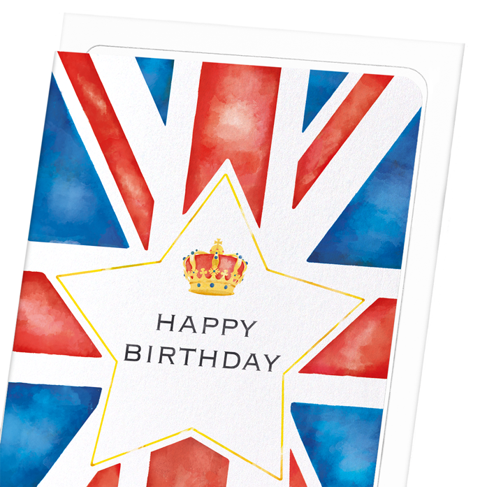 Ezen Trade – wholesale Birthday card – BIRTHDAY UNION JACK: Greeting Card2