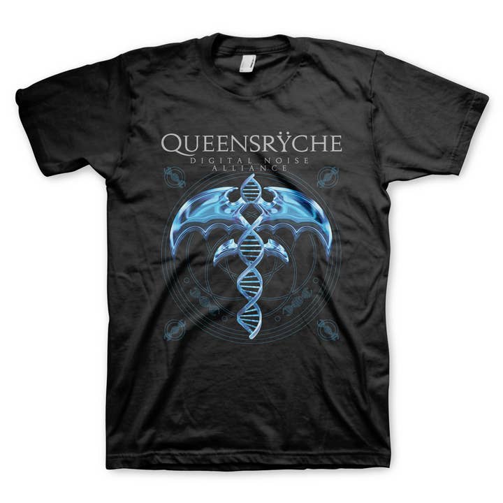 Queensryche - DNA - Graphic Tee for wholesale by Manic Merch