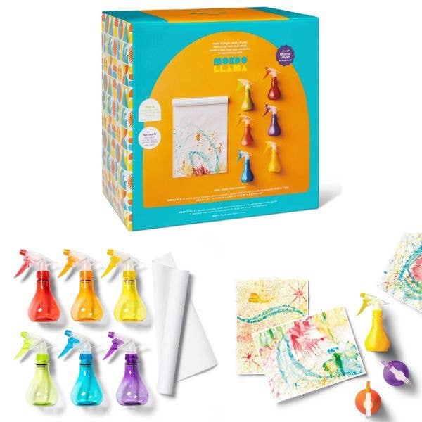 Mondo Llama - The Spray Bottle Painting Art Kit - Non-Toxic for wholesale by St. Louis Wholesale LLC