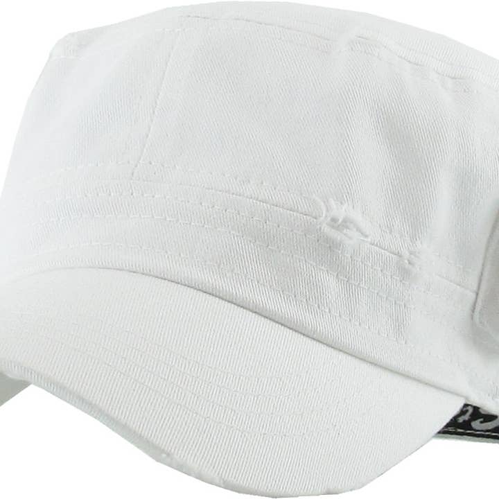 KBETHOS - Wholesale Baseball Cap - Unisex - Distressed Army Cadet (Fitted)35