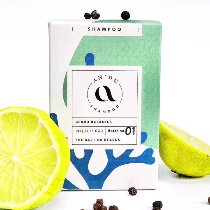 Beard Botanics Shampoo - the bar for beards for wholesale by An'du