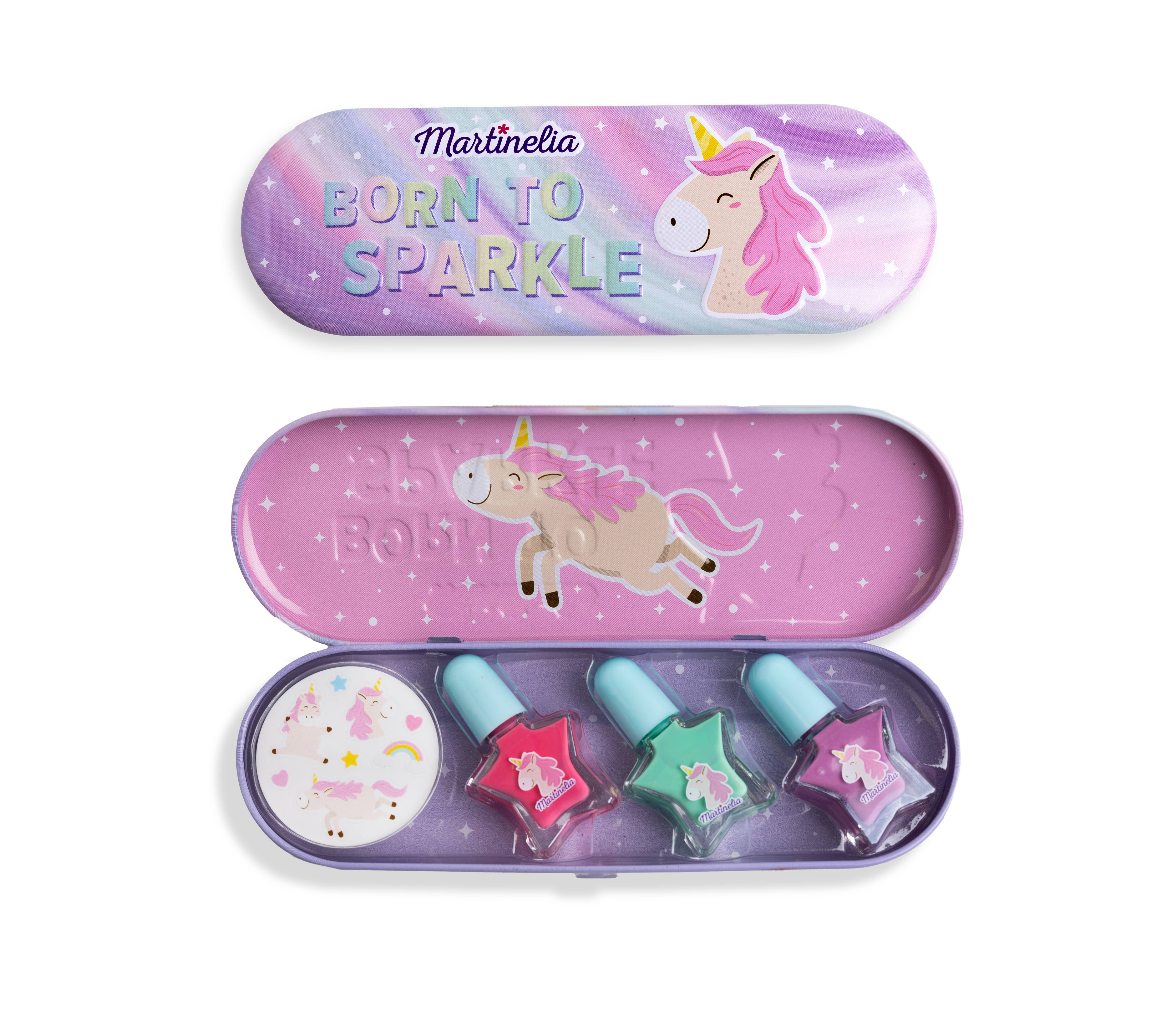 Toysmith - Wholesale Nail Polish - Kids - Martinelia Little Unicorn Nail Polish & Stickers