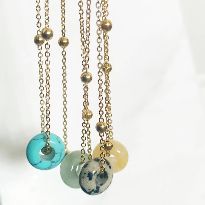 High Vibe Sentiments - Wholesale Pendant/Charm Necklace - Neck Candy Necklace (options vary)5