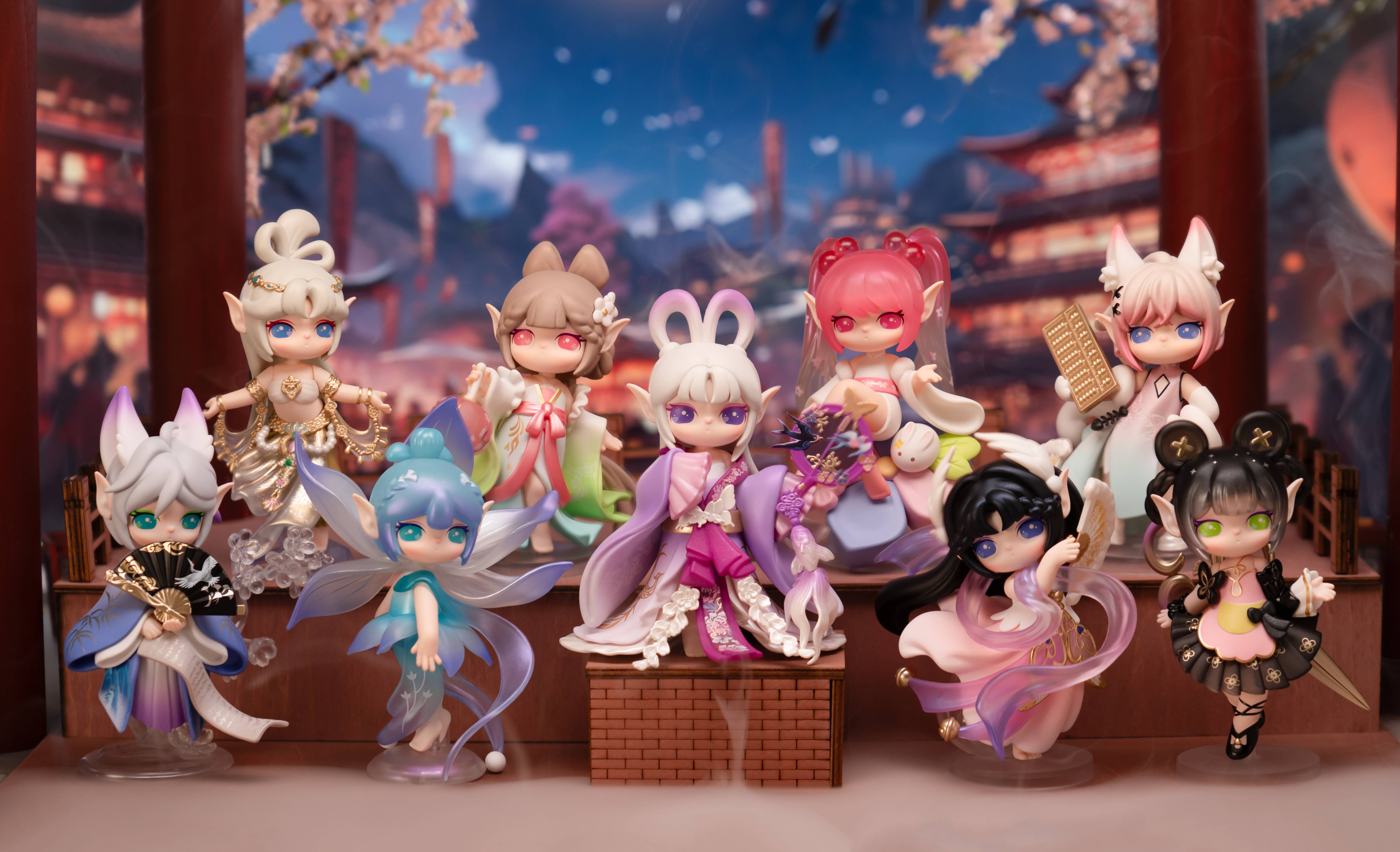 Robotime - Wholesale Figurine Toy - Kids - SJXX Rolife Suri's Lingfeng Town Figure Dolls Blind Box