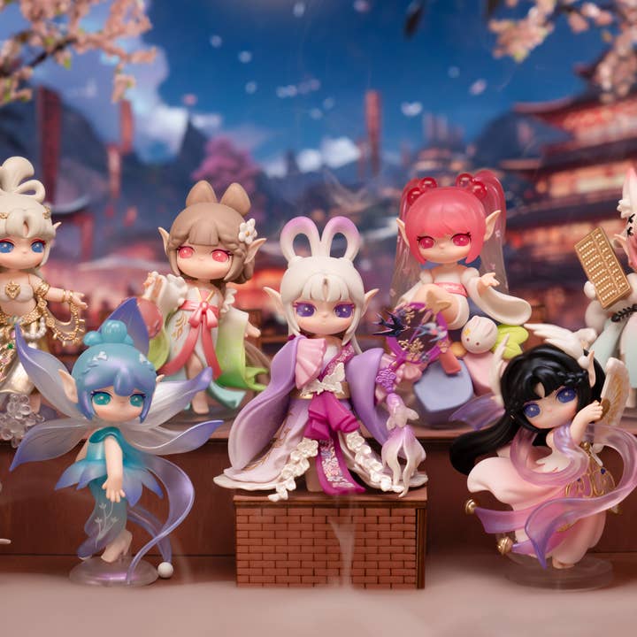 SJXX Rolife Suri's Lingfeng Town Figure Dolls Blind Box for wholesale by Robotime