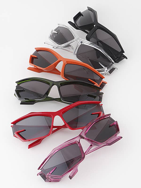 Minimal Sharp Frame Sunglasses for wholesale by Shop Neighbors