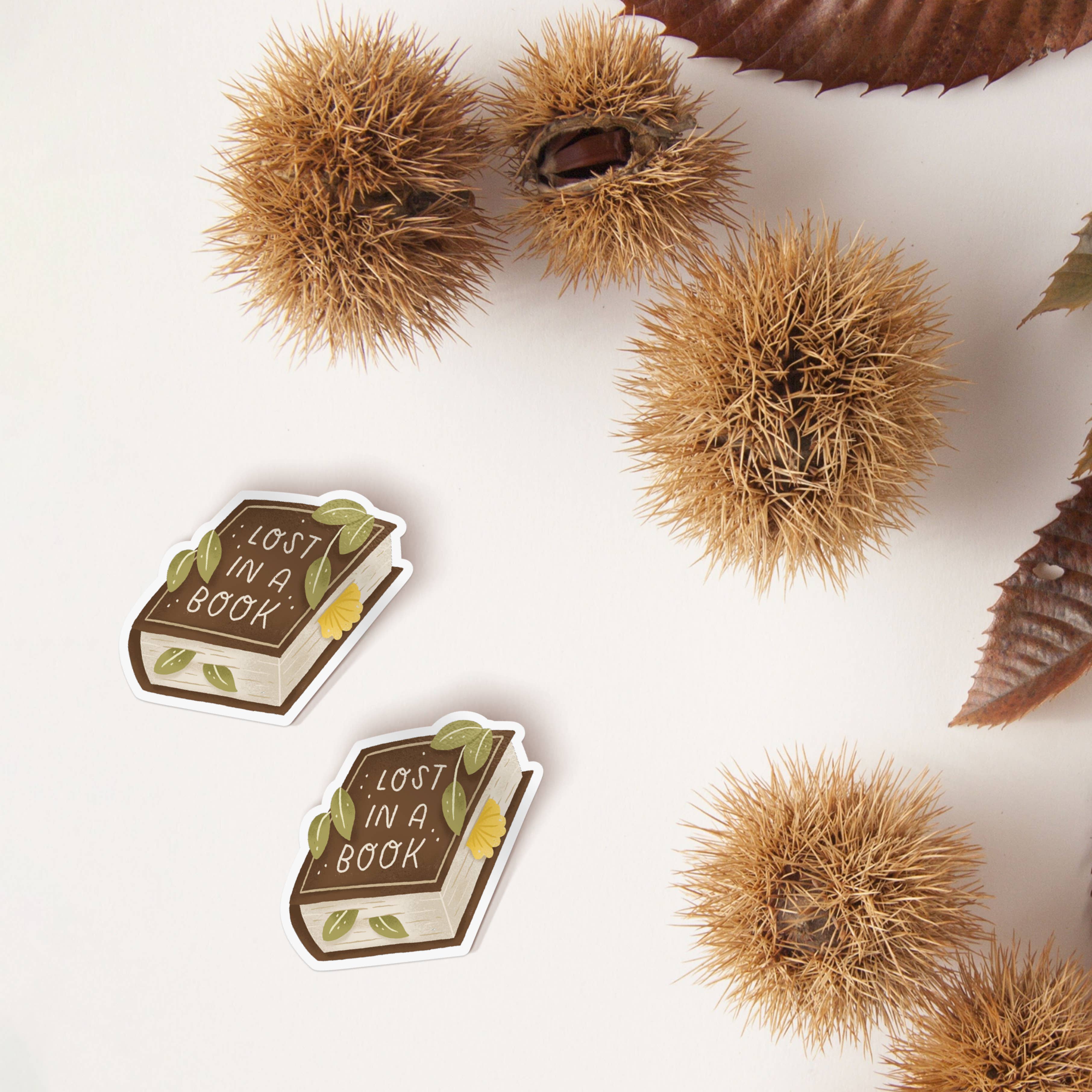 Occasionalish - Wholesale Sticker - Lost in a Book Vinyl Sticker1