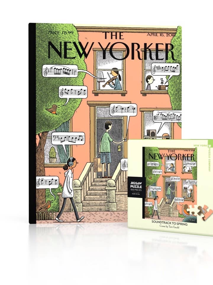 Soundtrack to Spring Mini - 100 Piece Mini Puzzle for wholesale by New York Puzzle Company