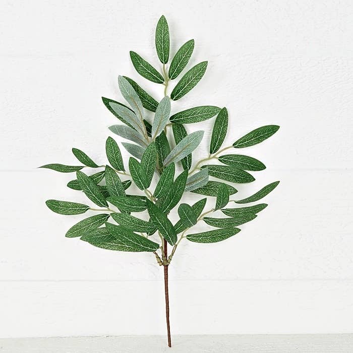 Holiday Depot Inc. - Wholesale Artificial Plant - 31266- 15in Pick-Olive Leaves-1